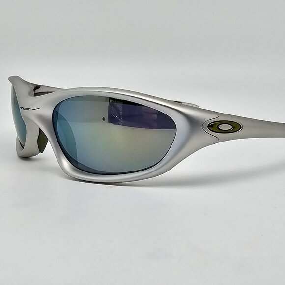 Oakley 04-289 XX FMJ 5.56 Frame Emerald Iridium Lens Sunglasses w/ Case RARE - Picture 3 of 15